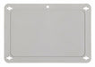Blank Tag Plstc 3 1/5in H 4 5/7in W Gray