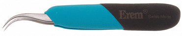 Ergonomic Precision Tweezers SS Curved
