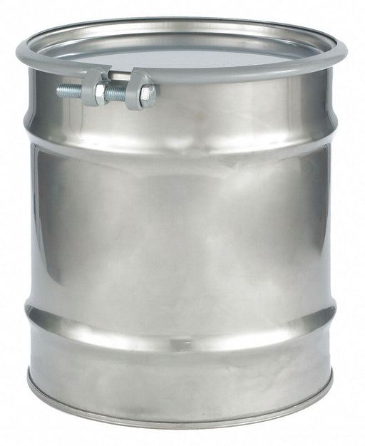 TrnsprtDrum SS 15.875inH Gray