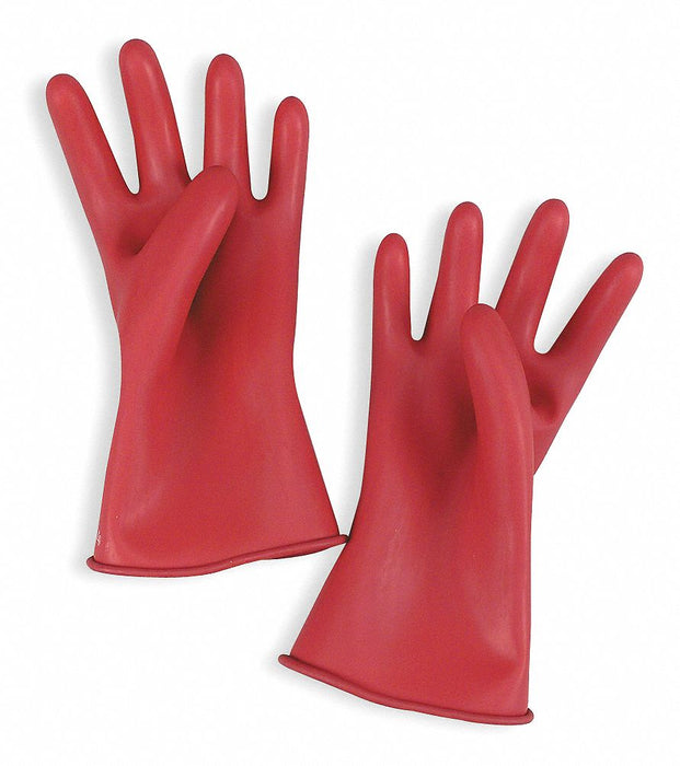 D1023 ElectrcInslatedGloves Sz7 Rd Rubber PR