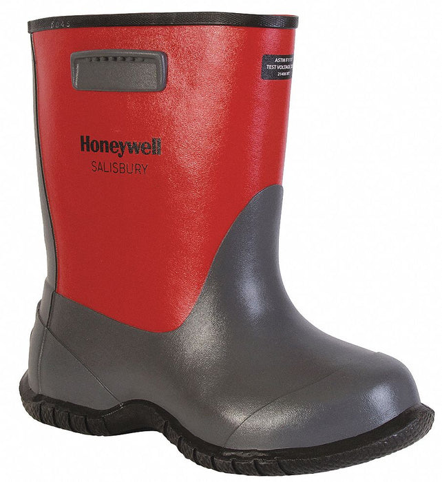 D0708 Overboot Red Black Unisex10To11 PR