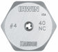 Hex Threading Die 1/2 -13 HSS