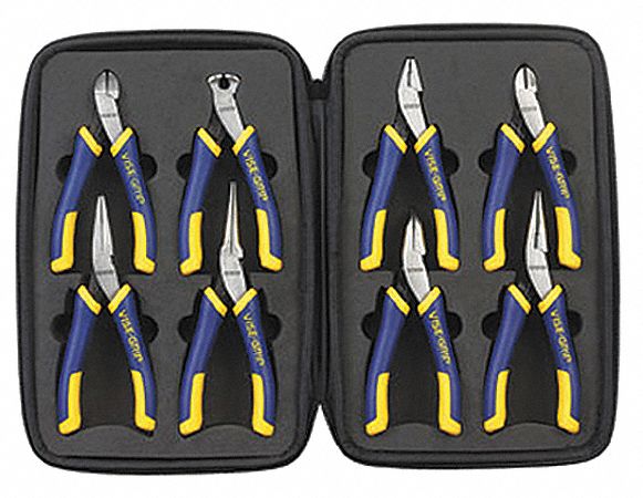 Precision Plier Set Ergonomic 8 Pcs