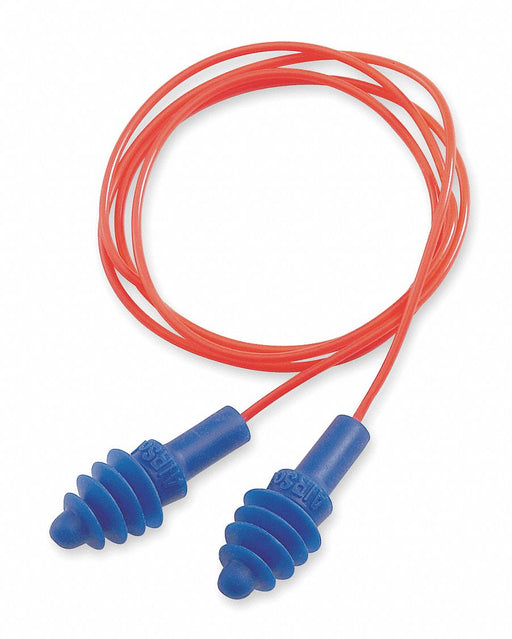Ear Plugs Corded Flanged 27dB PK100
