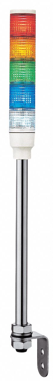 Tower Light 40mm Steady 0.13A Blue Clear