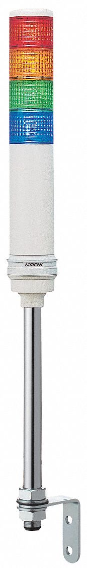 Tower Light 60mm 0.14A Rd Org Gr Bl