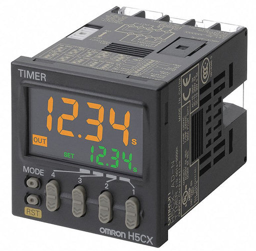Timer Relay 9999 hr 13 Pin 5A SPDT 120V