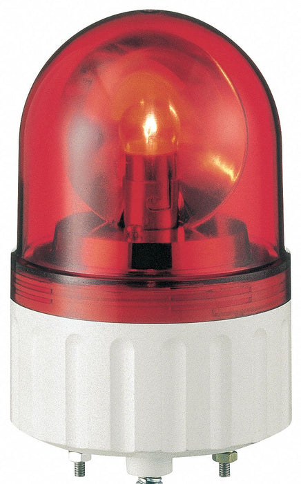 Warning Light Rotating Mirror LED Red