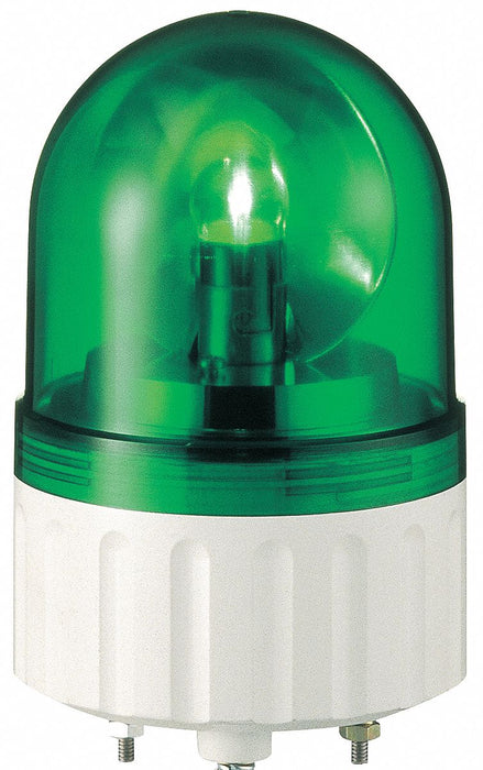 Warning Light Rotating Mirror LED Green