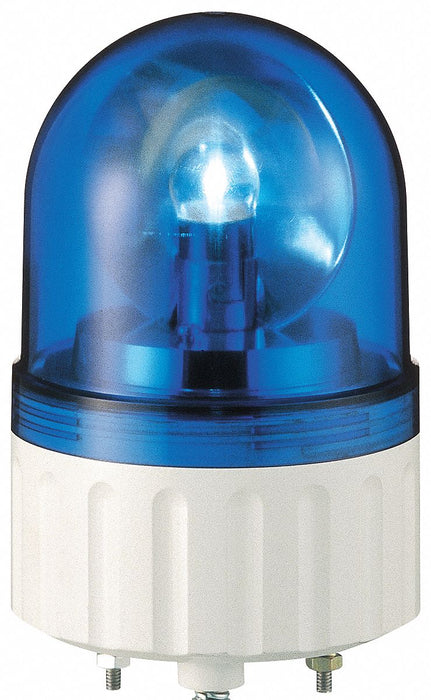 Warning Light Rotating Mirror LED Blue