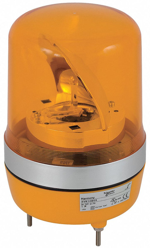 Warning Light Rotating Mirror LED Orange