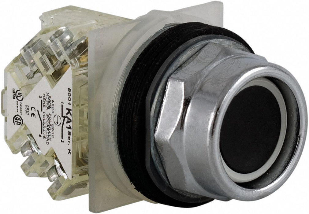 H7068 ExtendPushButtnOp NonIllum Blk SPDT