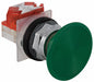 H7084 MushrmHeadPushButton NonIllum Grn 1NC