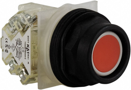 H7062 ExtendPushButtnOp NonIllum Red 1NO