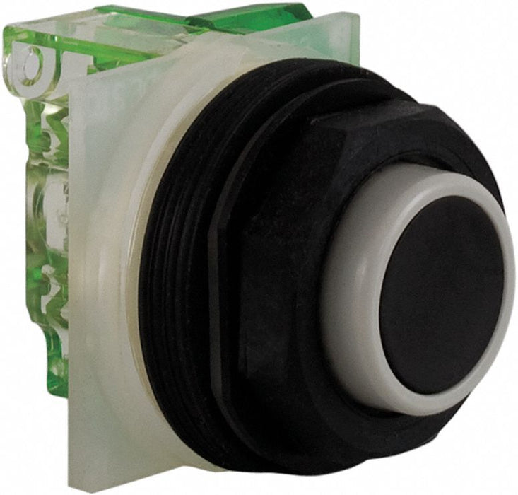 H7062 ExtendPushButtnOp NonIllum Blk 1NO