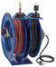 Dual Hose Reel Spring 3/8 in MNPT 50 ft