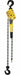 Lever Chain Hoist Cap 6000Lb Lift 5Ft