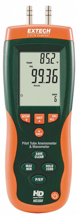 Digital Manometer -20 in wc to 20 in wc