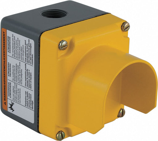 PushButtonEnclosure 30mm 1Hole Alum