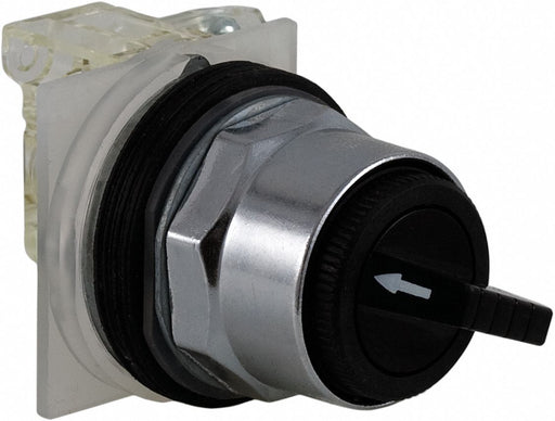 SelectorSwitch Non-Illum 3Pos 30mm Black