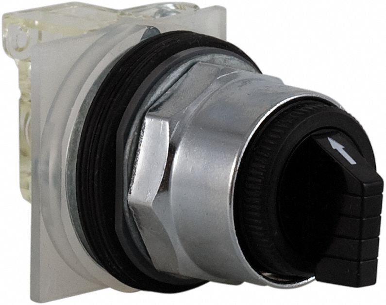 SelectorSwitch Non-Illum 3Pos 30mm Black