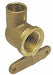 Elbow Bronze Cup 1/2 in FNPT 1/2 in