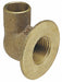 FlangeElbow Bronze Cup1/2 FNPT1/2 