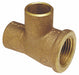 Tee Bronze Cup 1  FNPT 3/4  Cup 1 