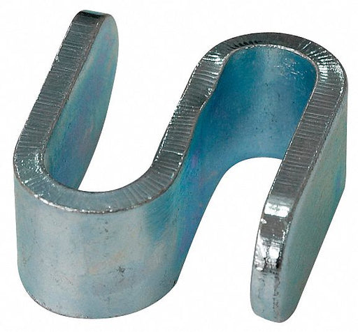 Shelf S Hook 1 1/2x1/2x1in Silver PK8