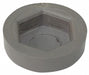 Floor Protector Cap 1x1/4x1in Gray PK4