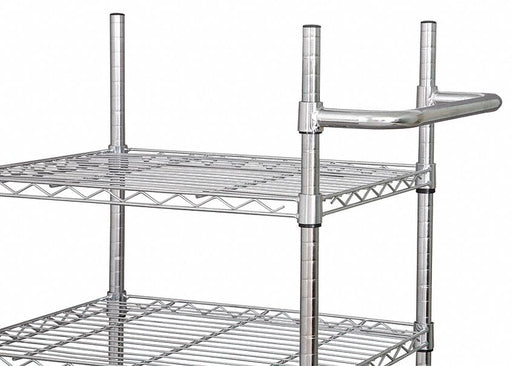 Shelf Push Handle 18inx2 3/4inx6in Steel