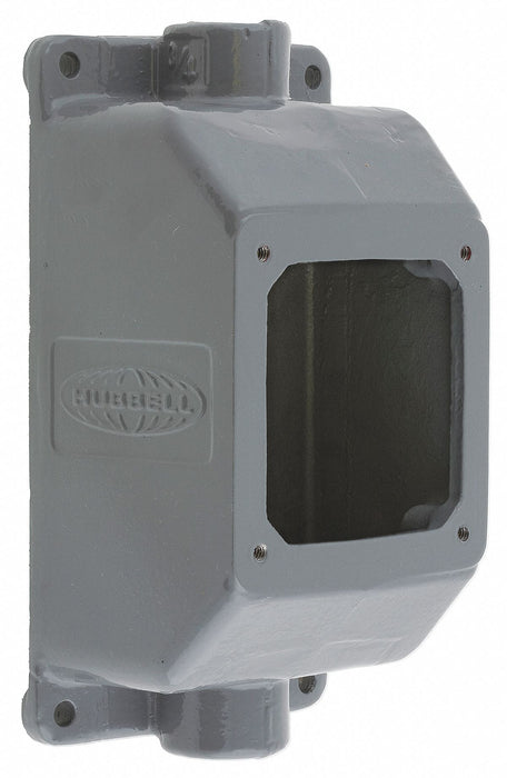 Back Box Straight 20/30 A 1in