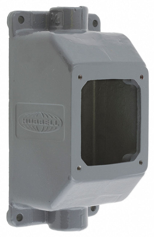 Back Box Straight 20/30 A 0.75in