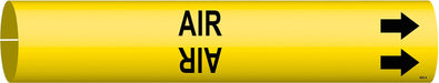 Pipe Marker Air 13/16 in H 4/5 in W