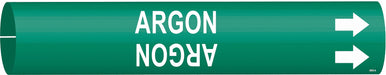 Pipe Marker Argon 13/16 in H 4/5 in W