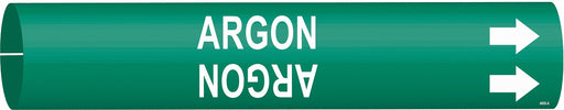 Pipe Marker Argon 13/16 in H 4/5 in W