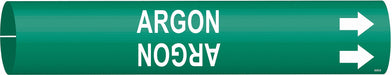 Pipe Marker Argon 7/8 in H 7/8 in W