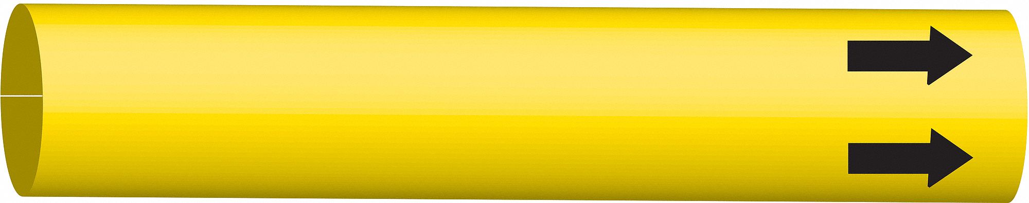 Pipe Marker 10 in H 24 in W