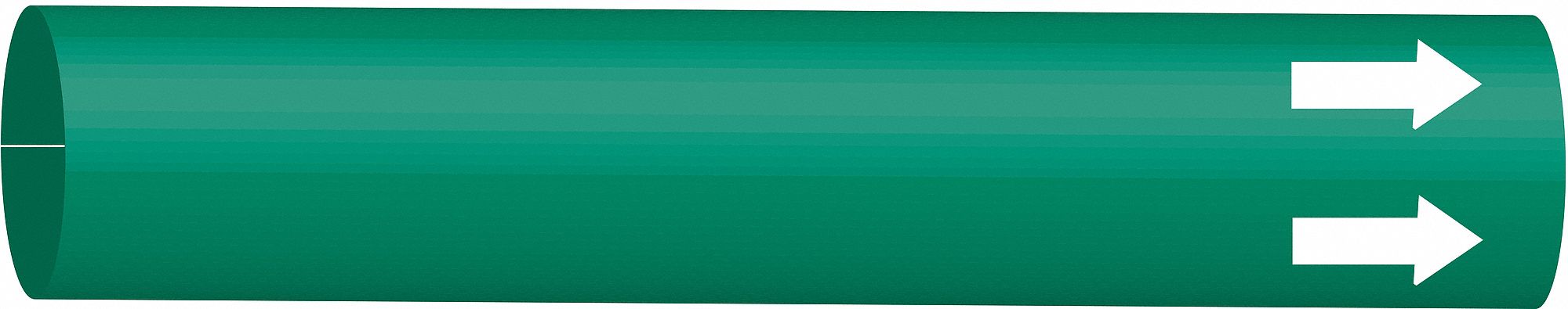 Pipe Marker 10 in H 24 in W