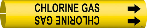 Pipe Mrkr Chlorine Gas 13/16in H 4/5in W