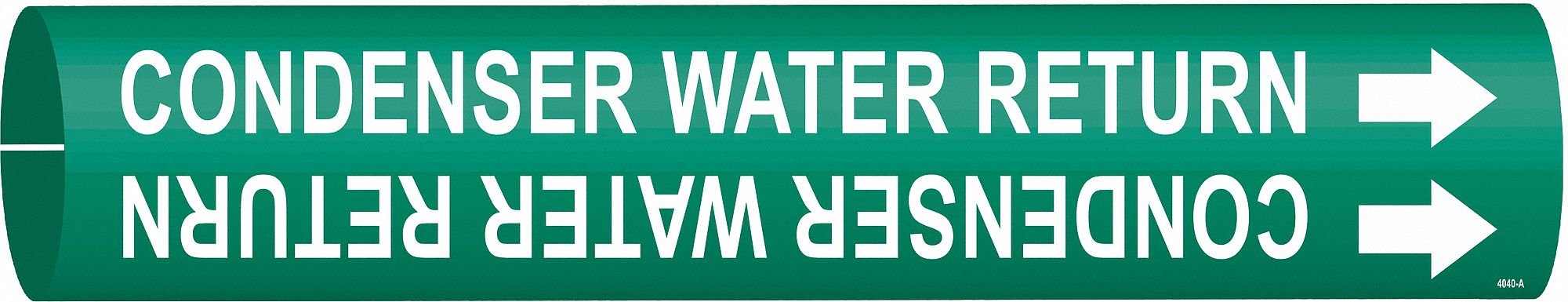 Pipe Marker Condenser Water Return