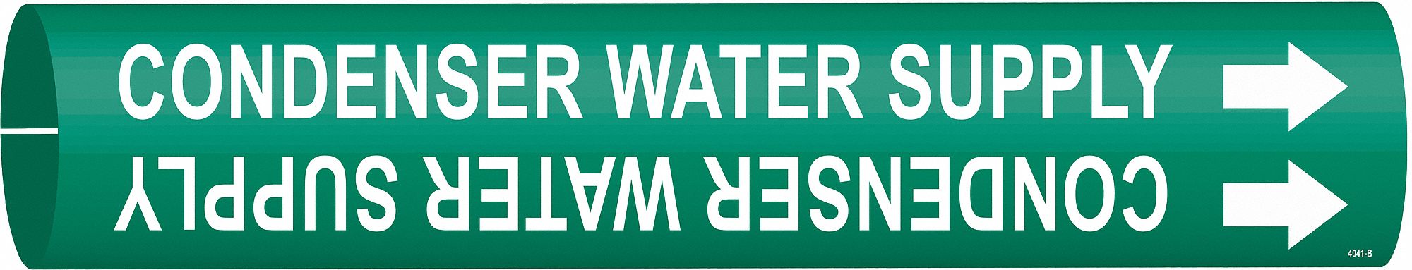 Pipe Marker Condenser Water Supply