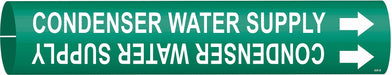 Pipe Marker Condenser Water Supply