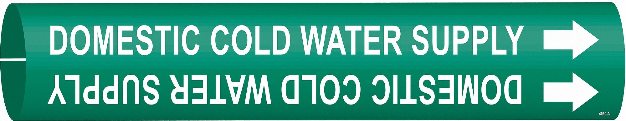 Pipe Marker Domestic Cold Water Supply