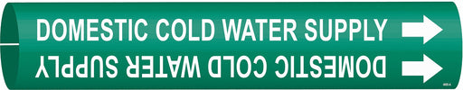 Pipe Marker Domestic Cold Water Supply