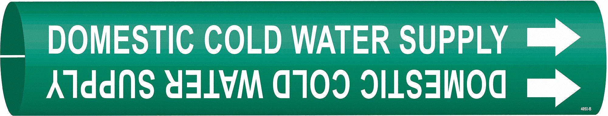 Pipe Marker Domestic Cold Water Supply