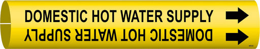 Pipe Marker Domestic Hot Water Supply