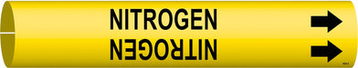 Pipe Marker Nitrogen 13/16 in H 4/5 in W