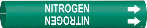 Pipe Marker Nitrogen 13/16 in H 4/5 in W