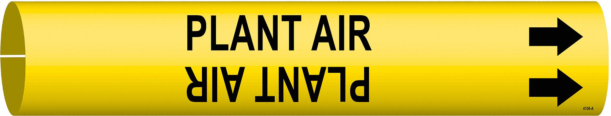 Pipe Marker Plant Air 13/16in H 4/5in W